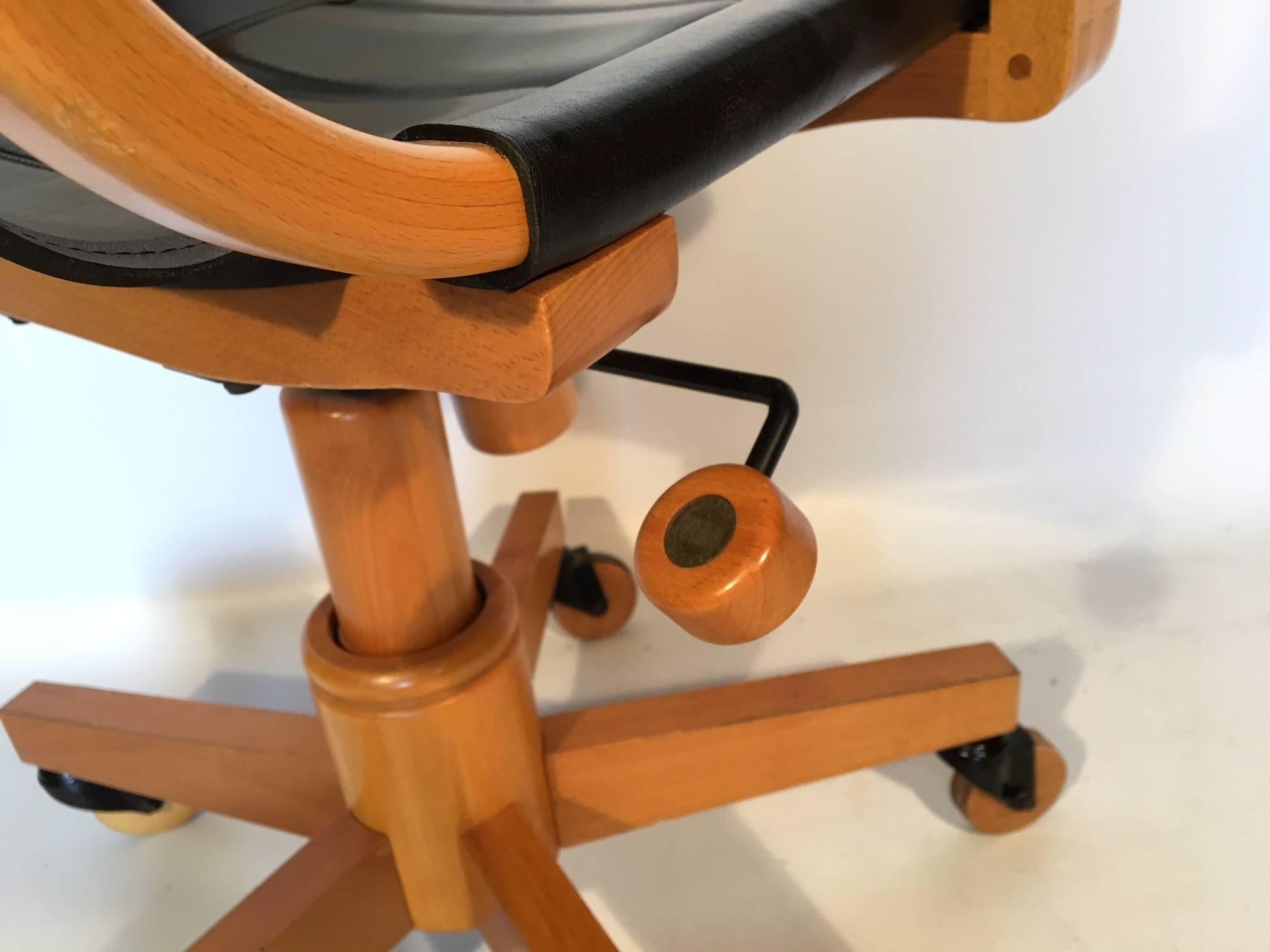 Asher Benjamin Studio Midcentury Schreibtischstuhl (20. Jahrhundert)