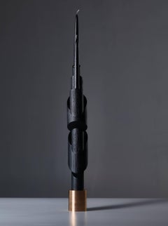 Ashes to Ashes B1, Bronze Chandelier Signed by William Guillon