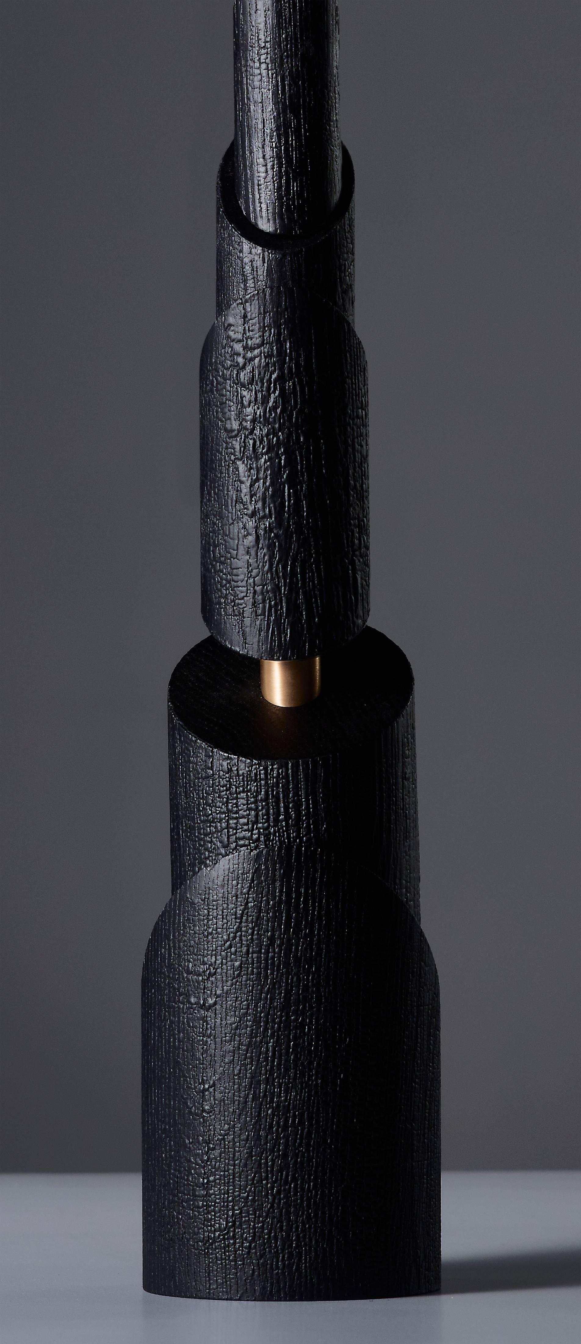 Aschenbecher bis Aschenbecher B6, Bronze-Kronleuchter, signiert von William Guillon (Postmoderne) im Angebot