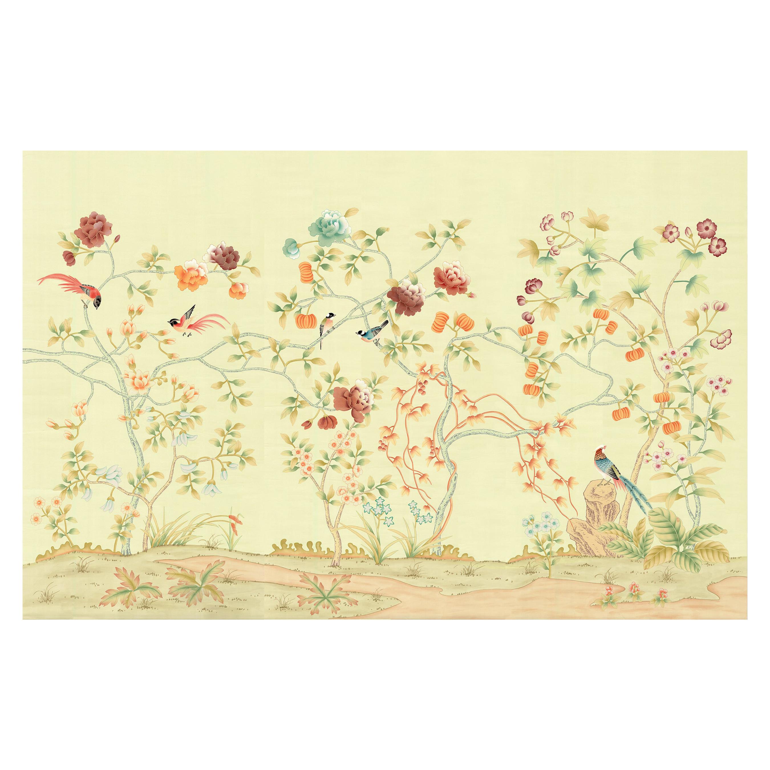 Ashford Garden Chinoiserie Wallpaper
