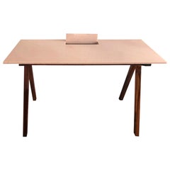 Ashiana, un bureau en marbre et en bois, design de Matang et Natasha Sumant