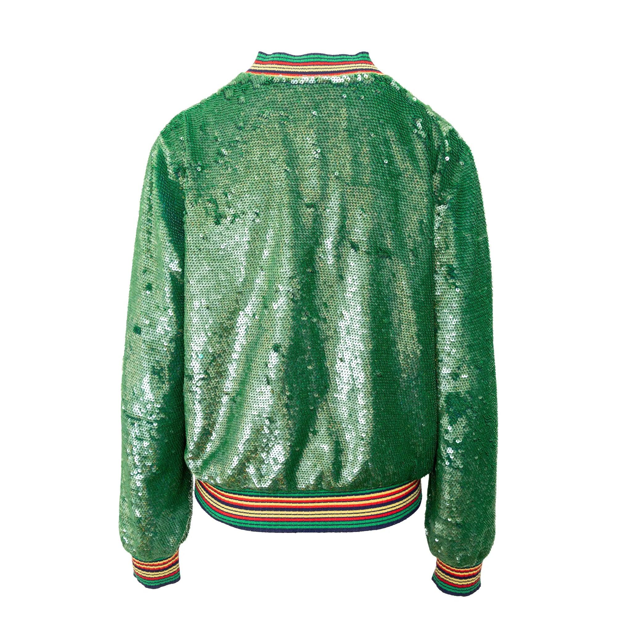 Blue Ashish Sequin Bomber Jacket - '10s For Sale