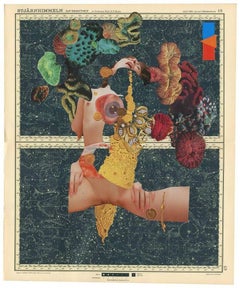 King of Works -The Divine Two, Ashkan Honarvar, 2015, Collage, Contemporary