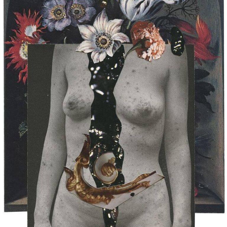 King of Worms - Growth, Ashkan Honarvar, 2015, Collage, Contemporary Art For Sale 1