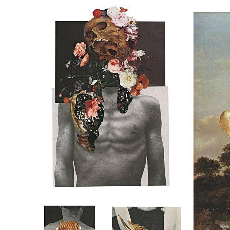 King of Worms - Set 4, Ashkan Honarvar, 2015, Collage, Contemporary Art For Sale 3