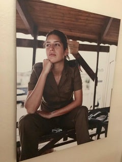 Large Color Photograph "Women of the IDF" Ashkan Sahihi