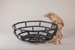 Ashlar Basket Extra Large, Large Ceramic Basket