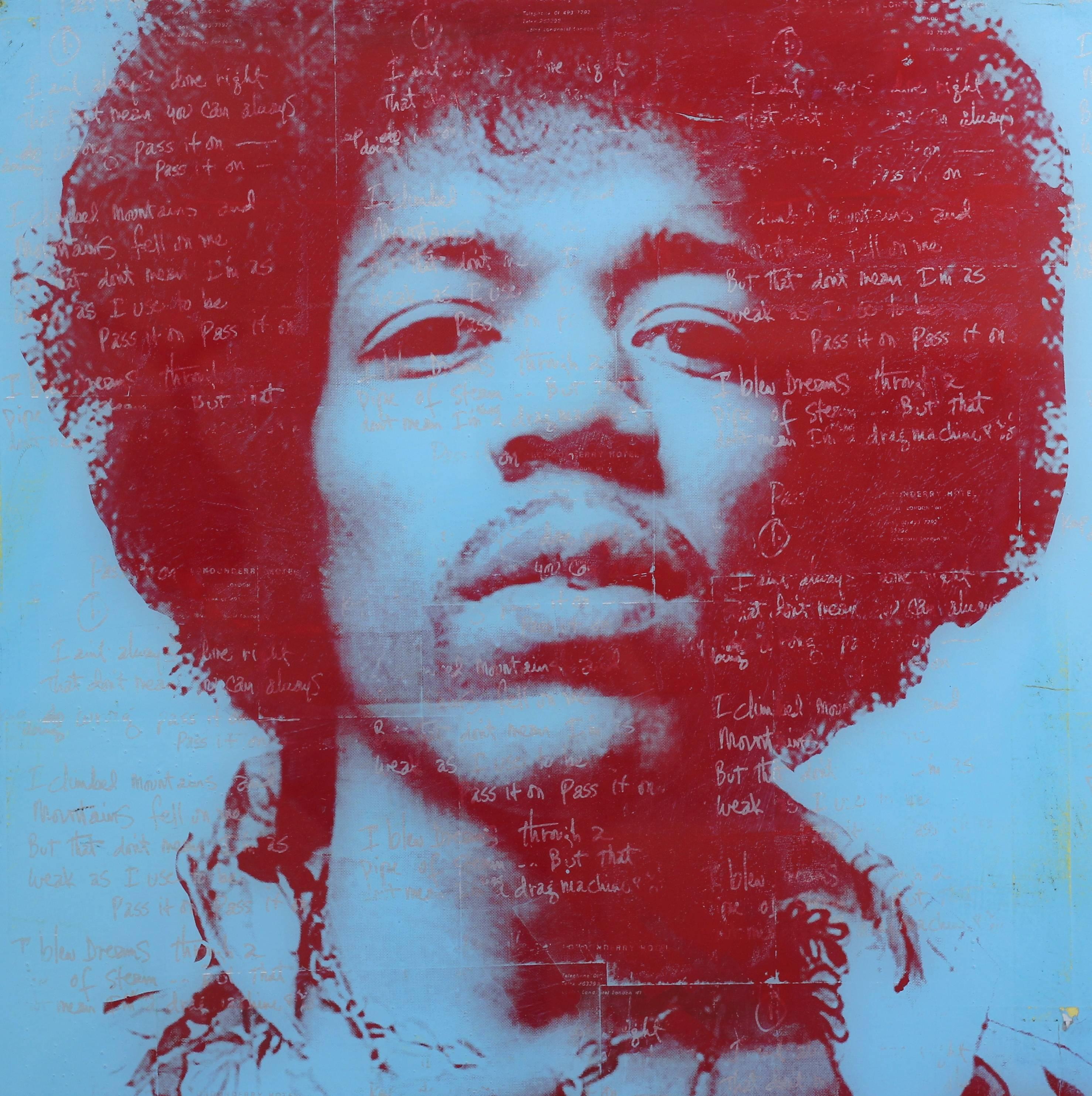 Jimi Now - Pop Art Painting by Ashleigh Sumner