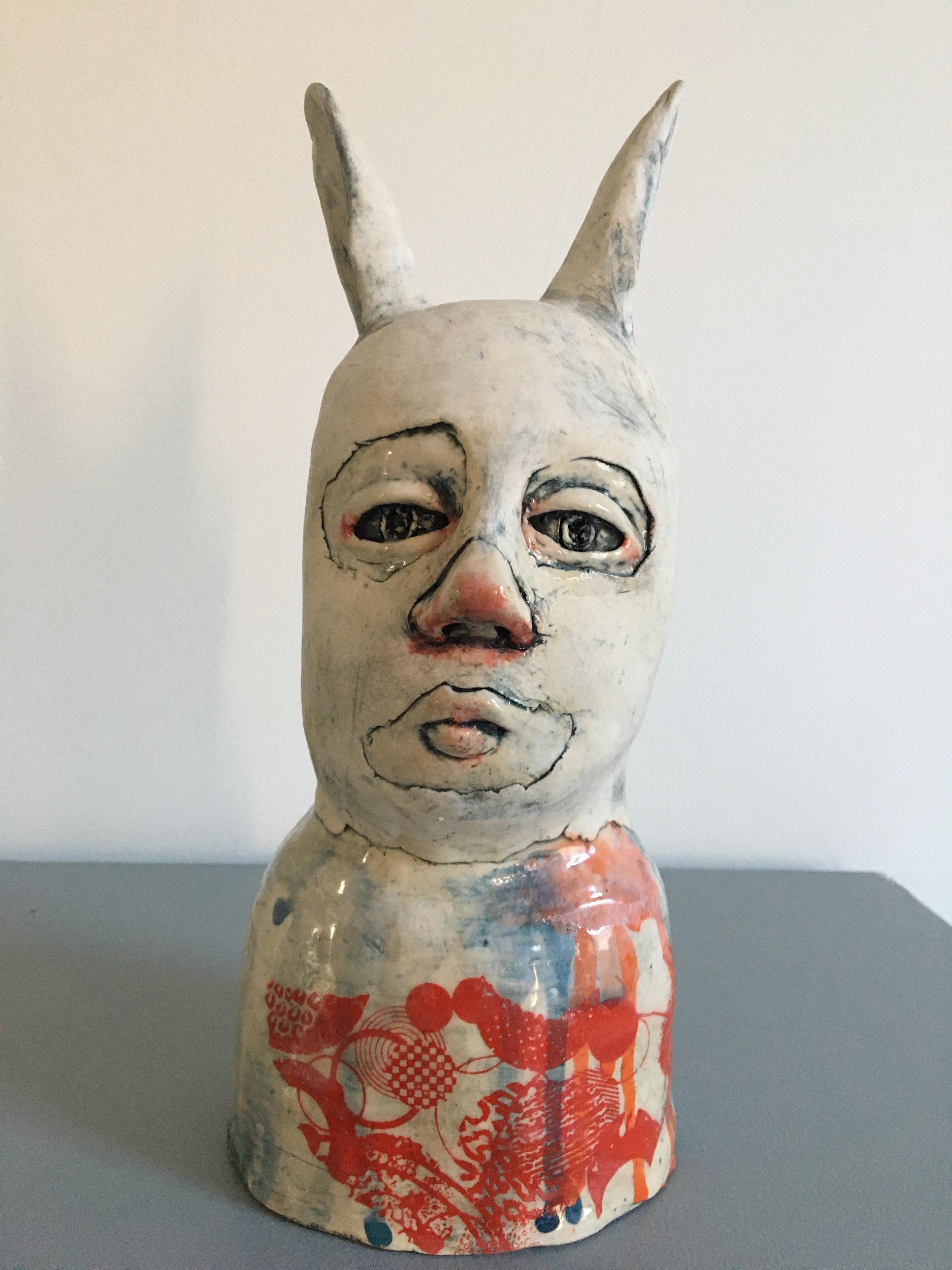 Ceramic Bunny Person: 'He’s love and light and all things bright and dark'
