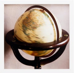 "Globo" Fotografía original de película bordada a mano