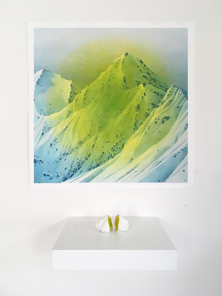 Tablett-Element – Painting von Ashley Eliza Williams