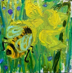 Abeille dans une jonquille