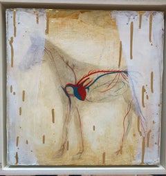 Ashlie Benton, Horse Heart, Framed