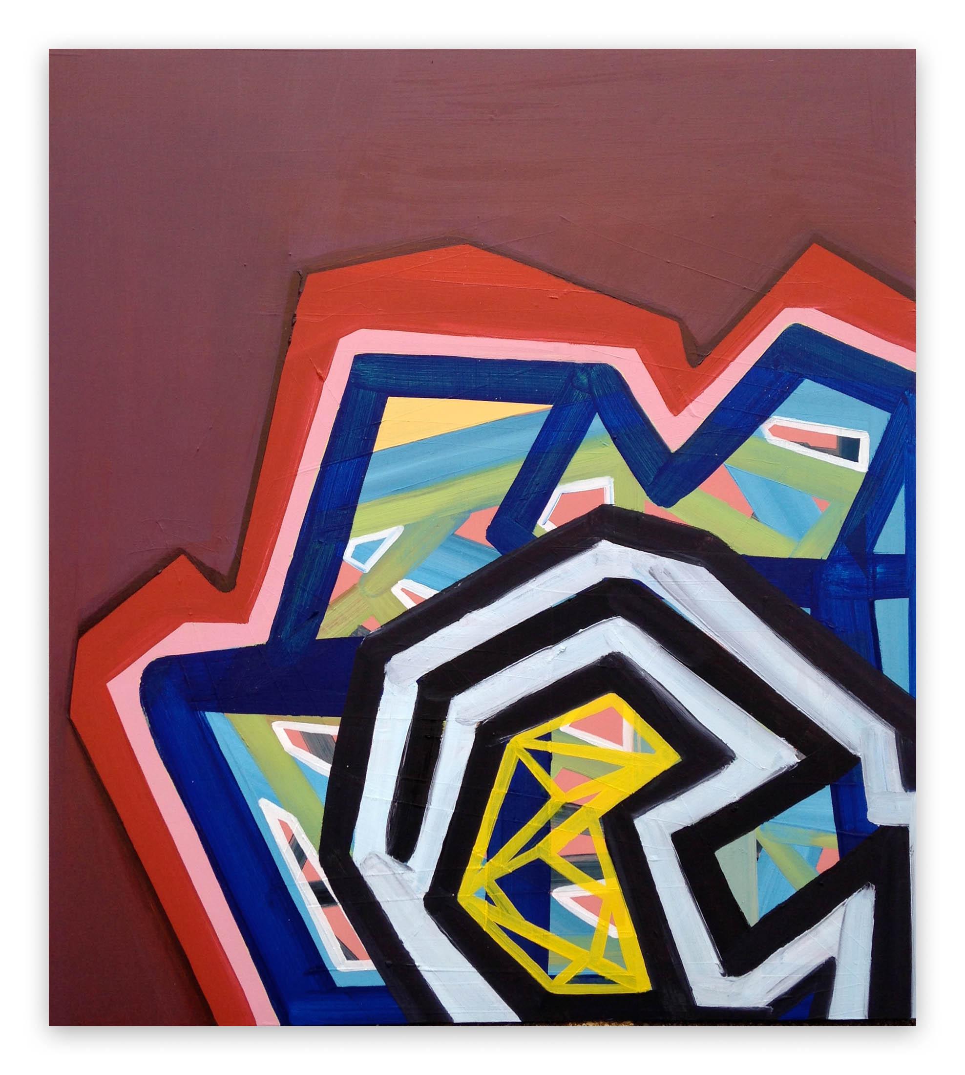 Ashlynn Browning Abstract Painting - Dynamo (Abstract painting)