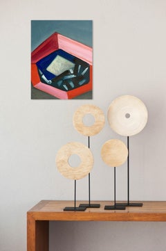Objet de la mer (peinture abstraite)