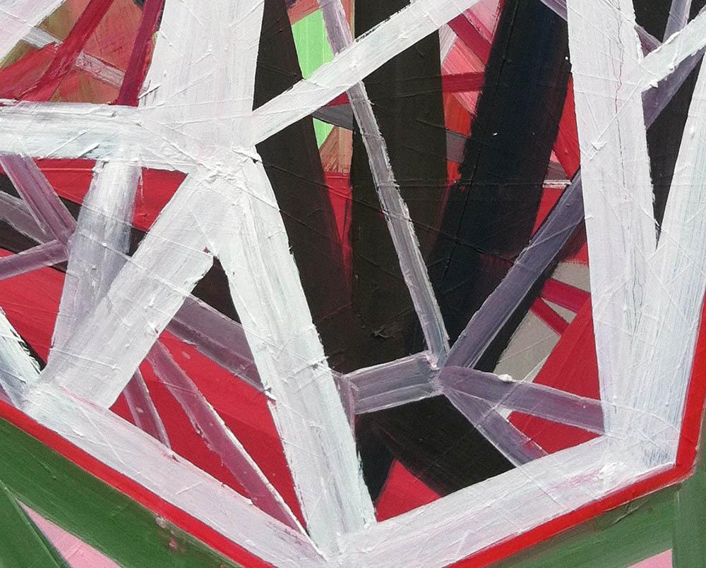 Piedistallo (Quadro astratto) - Painting Astratto di Ashlynn Browning