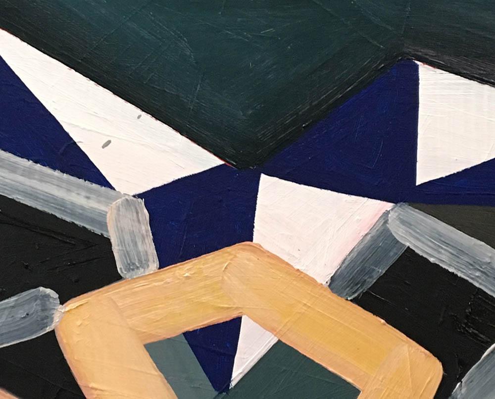 Tempeste (pittura astratta) - Painting Astratto di Ashlynn Browning