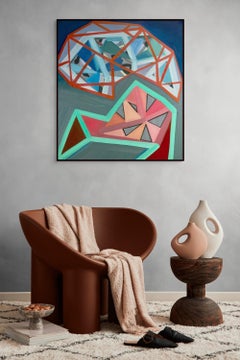 Die Trennung zwischen Kopf und Herz (Abstrakte Malerei)