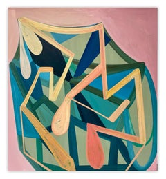 Mit jedem Tropfen (abstrakte Malerei)