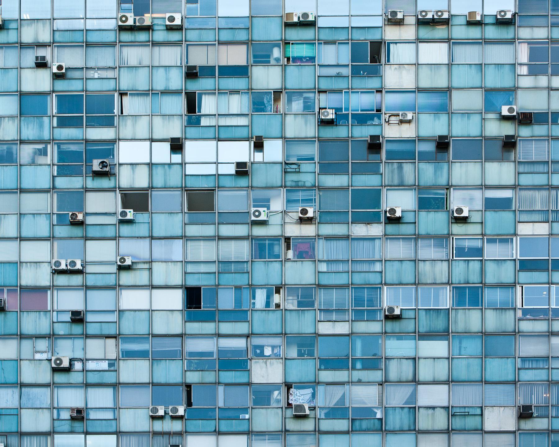Ashok Sinha Abstract Photograph - "Home #1, Montevideo, Uruguay" Limited Edition Color Photograph 
