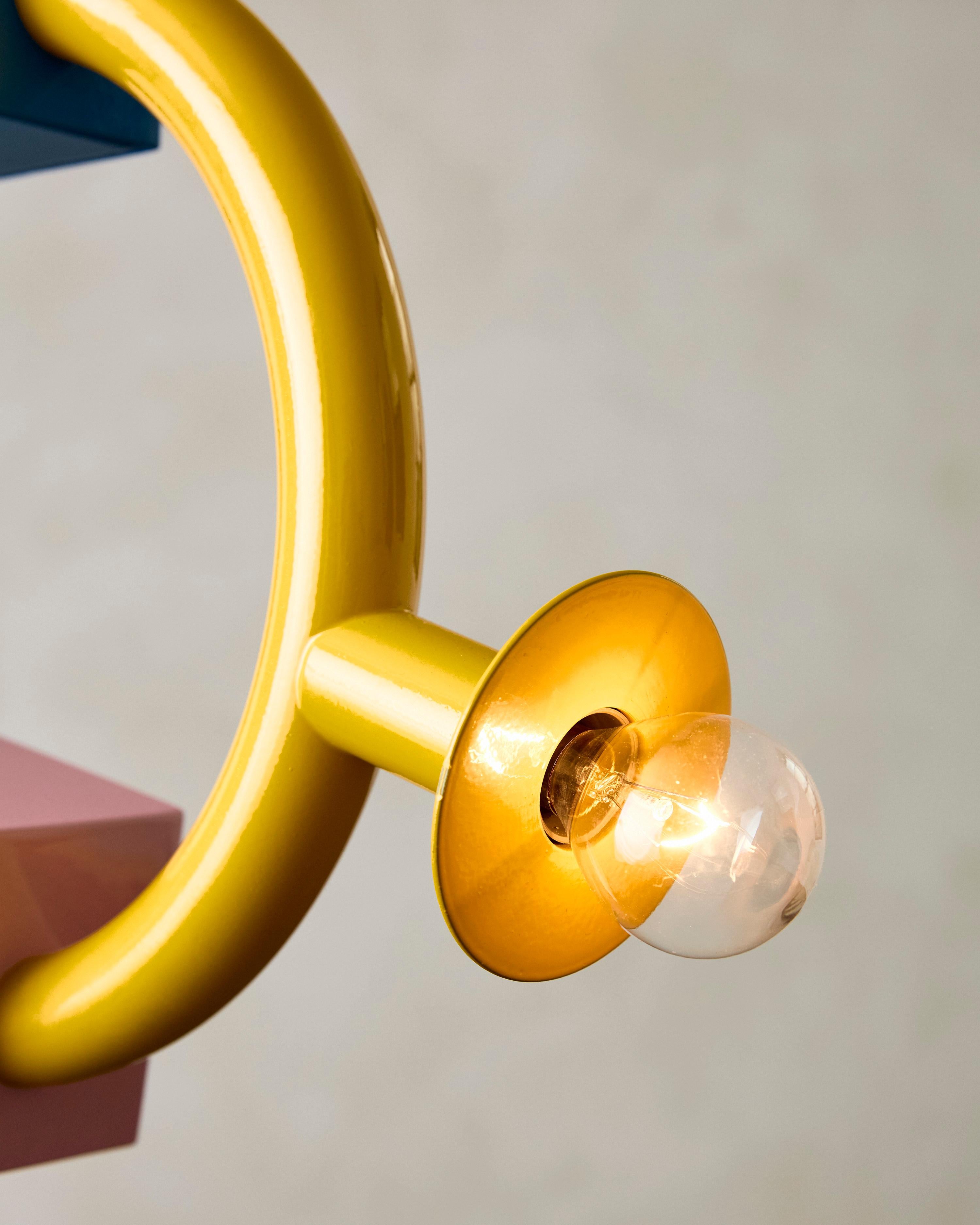 XX secolo Lampada da tavolo Ashoka di Ettore Sottsass per Memphis Milano in vendita