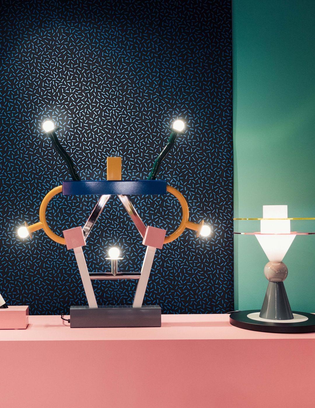 Lampe à poser Ashoka de Memphis, Ettore Sottsass Neuf - En vente à Beverly Hills, CA