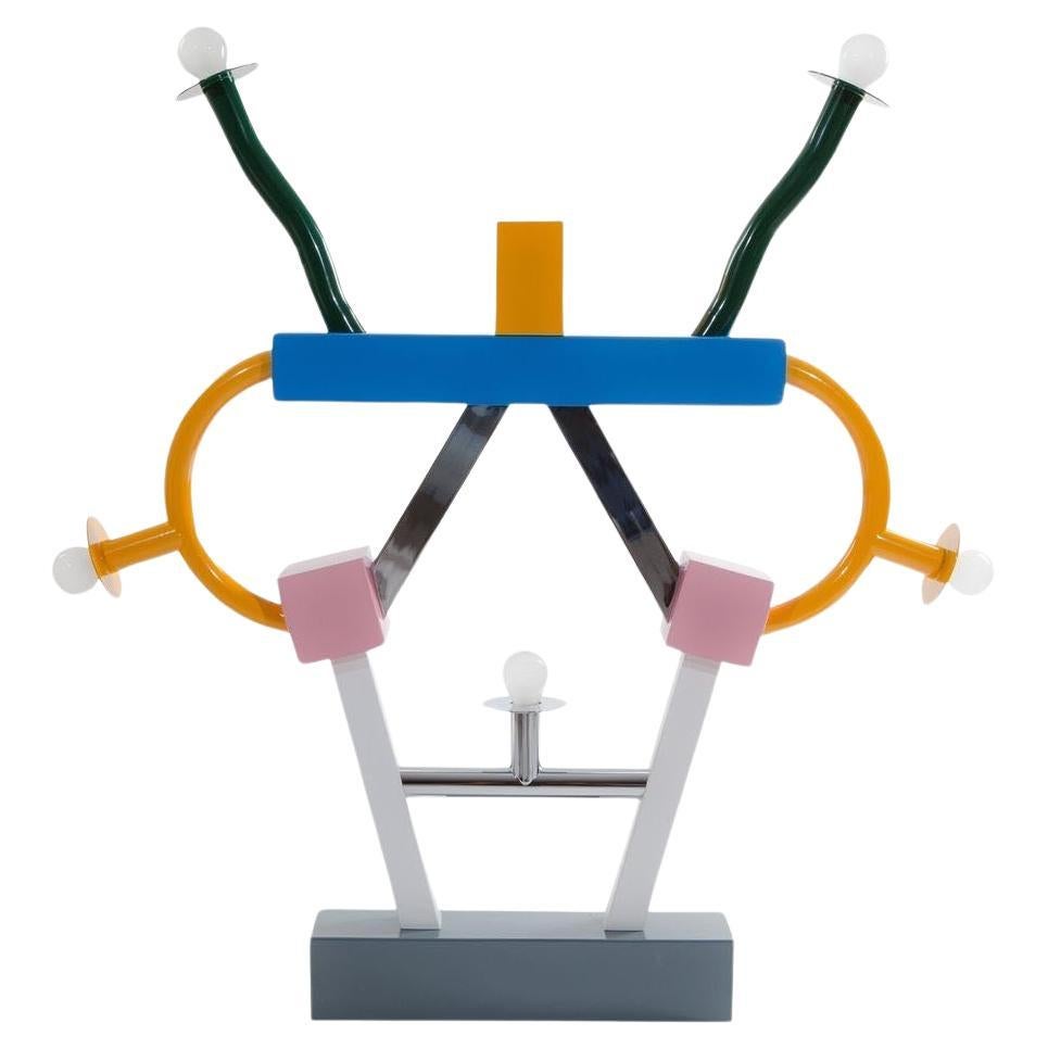Lampada da tavolo Ashoka di Memphis, Ettore Sottsass