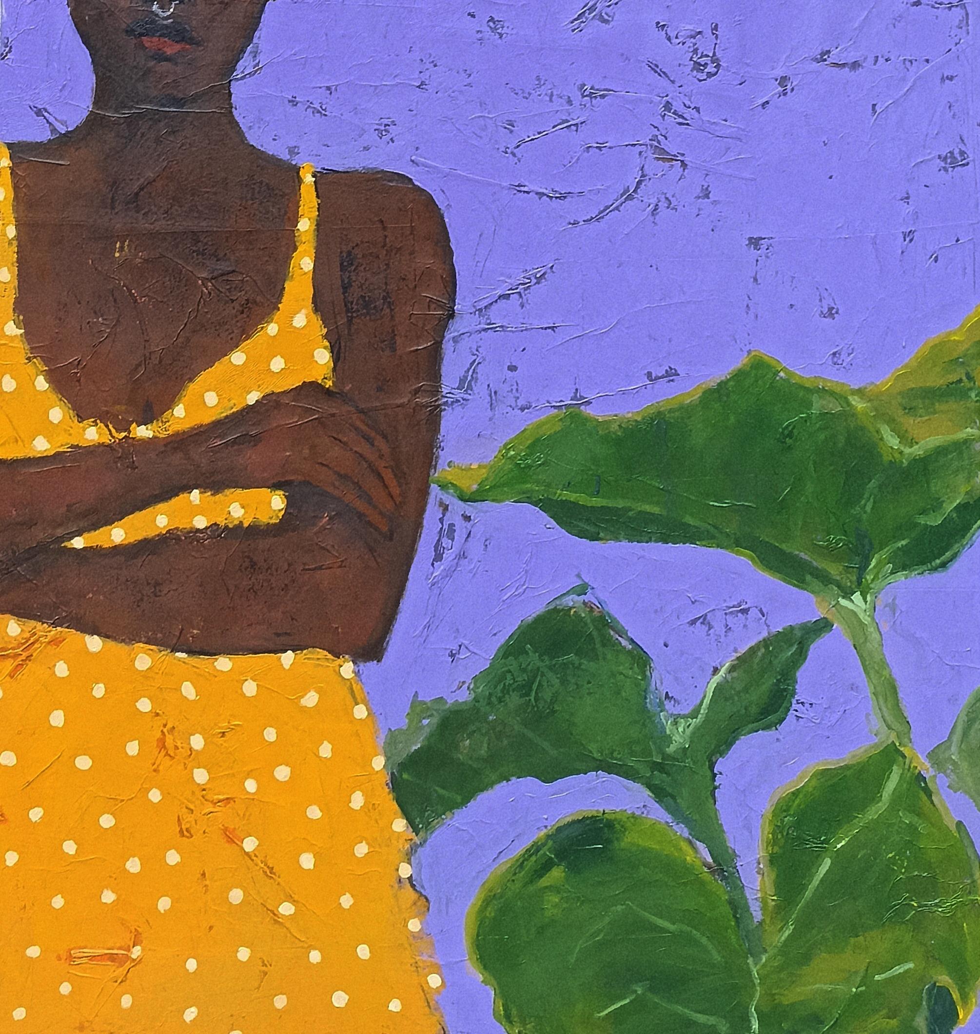 Resilience - Contemporary Painting by Ashola'sa Daniel
