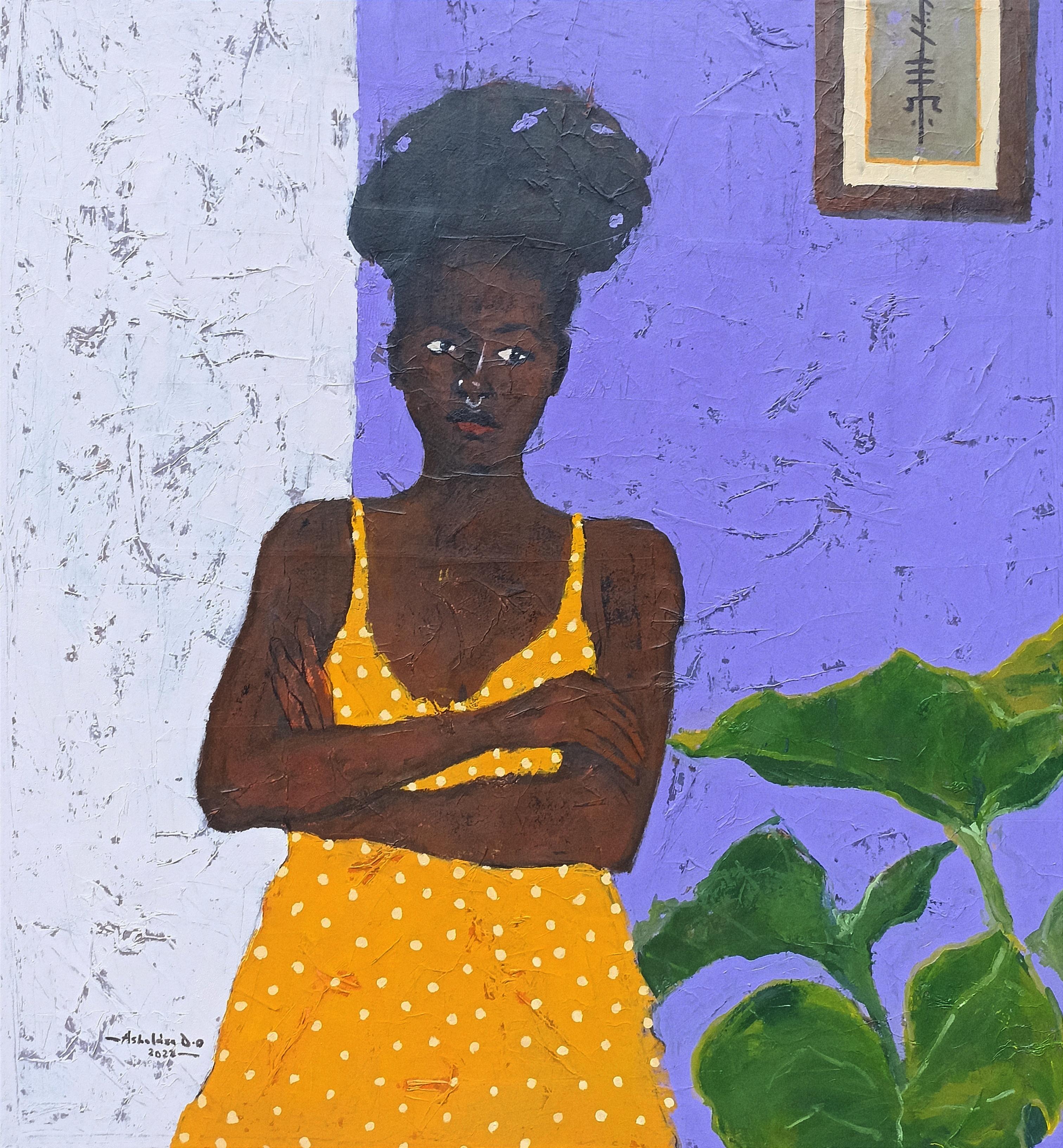 Ashola'sa Daniel Portrait Painting - Resilience