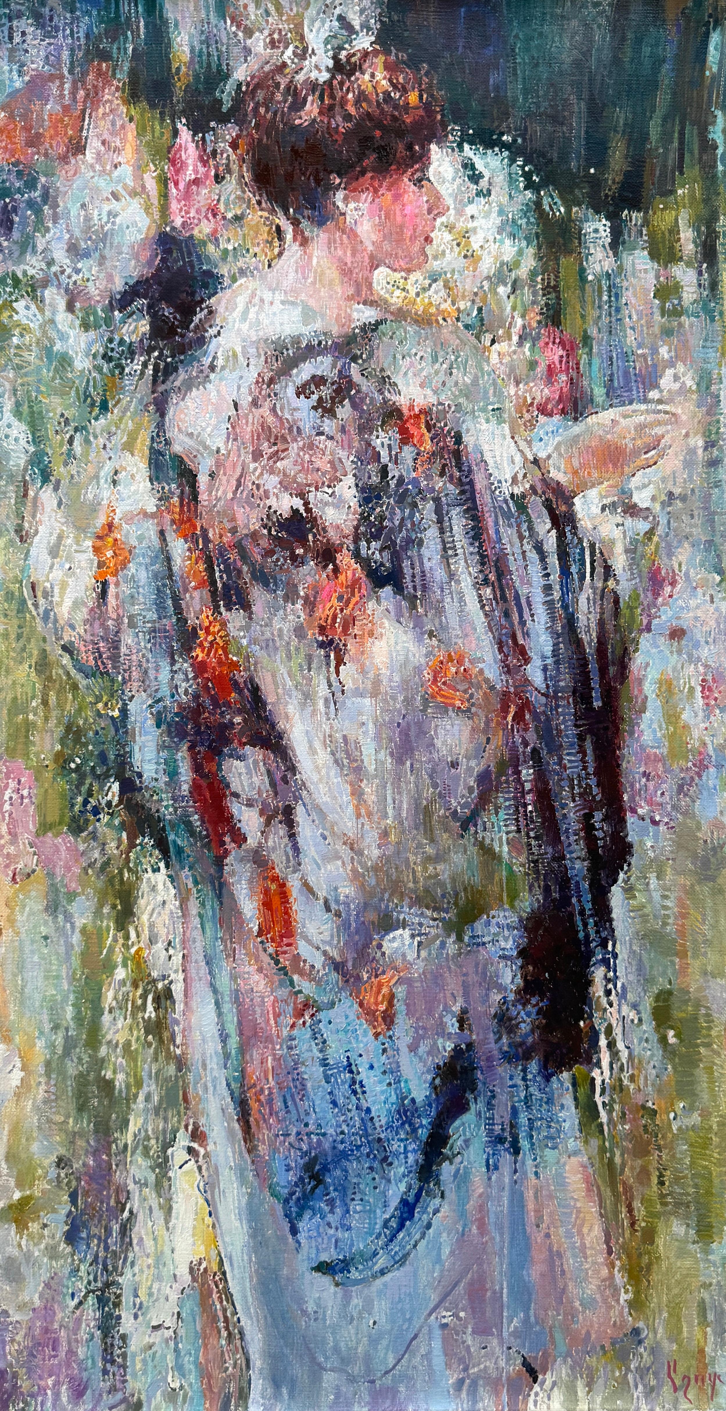 Retrato al óleo, mujeres, arte figurativo, Impresionismo
Artista: Ashot Muradyan
Obra: Pintura original, Obra de arte hecha a mano, Única en su género 
Técnica Óleo sobre lino
Año: 2024
Estilo: Impresionismo, 
Asunto: Grace
Tamaño: 35,5
