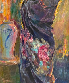 Sharm, Figurative, Original Oil Painting, Handmade Artwork, One of a Kind