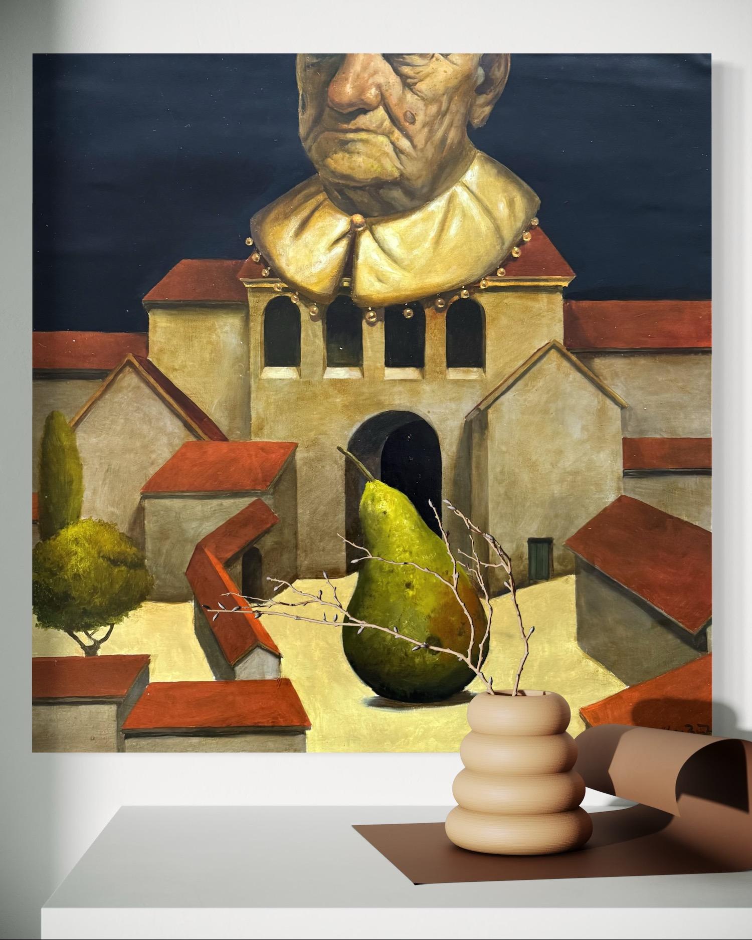 Portrait Figuratif Surréalisme Peinture originale
Artistics : Ashot Yan
Oeuvre : Peinture à l'huile originale, œuvre d'art faite à la main, unique en son genre
Médium : Huile sur lin,
Année : 2023
Style : Portrait Surréalisme, 
Titre : 