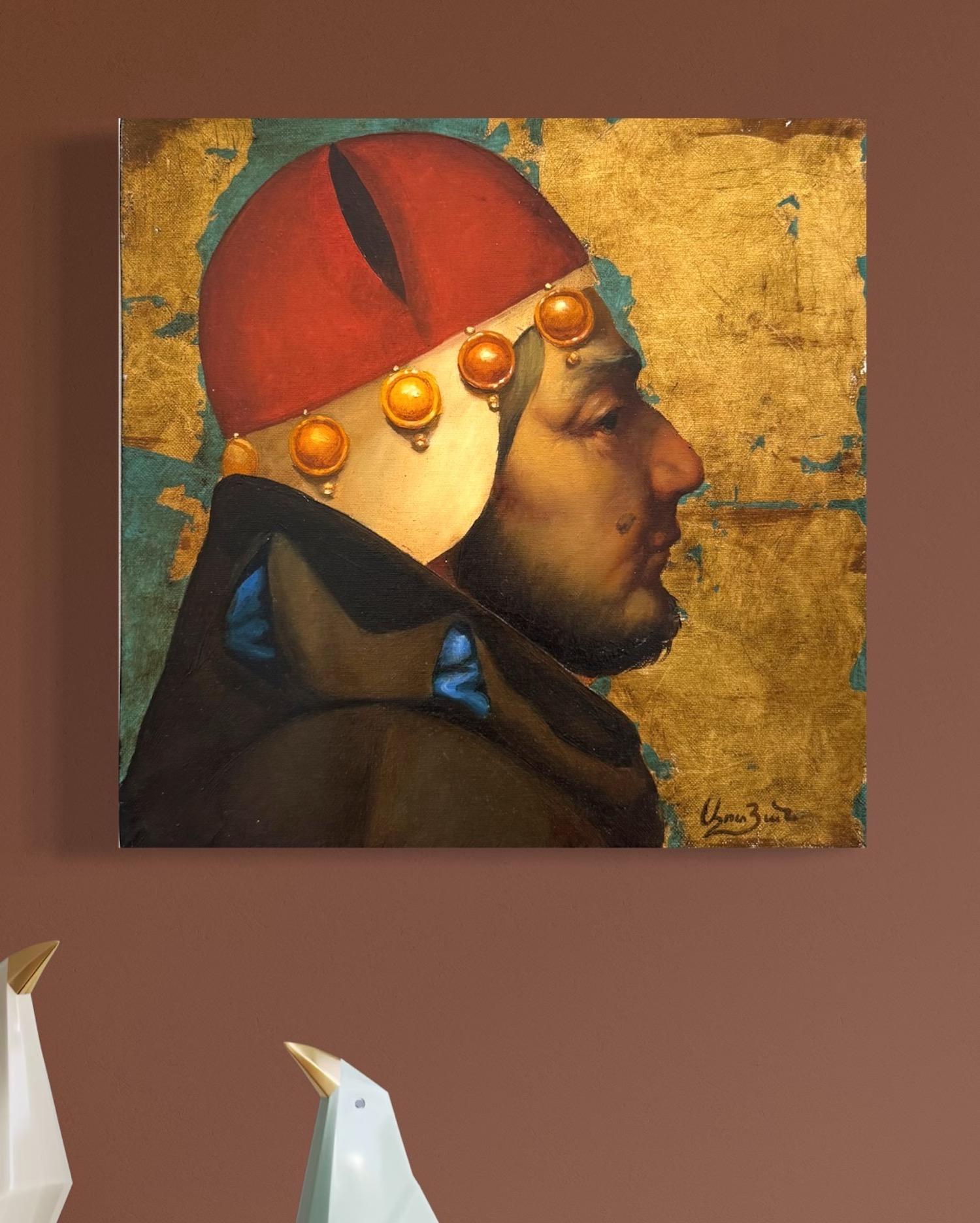 Porträt, Classic Art, Original Ölgemälde, Einzigartig im Angebot 1