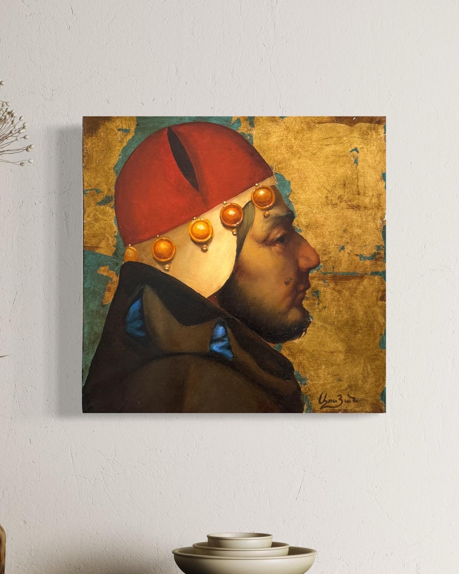 Porträt, Classic Art, Original Ölgemälde, Einzigartig im Angebot 3