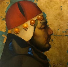 Ritratto, Arte classica, Pittura ad olio originale, Pezzo unico