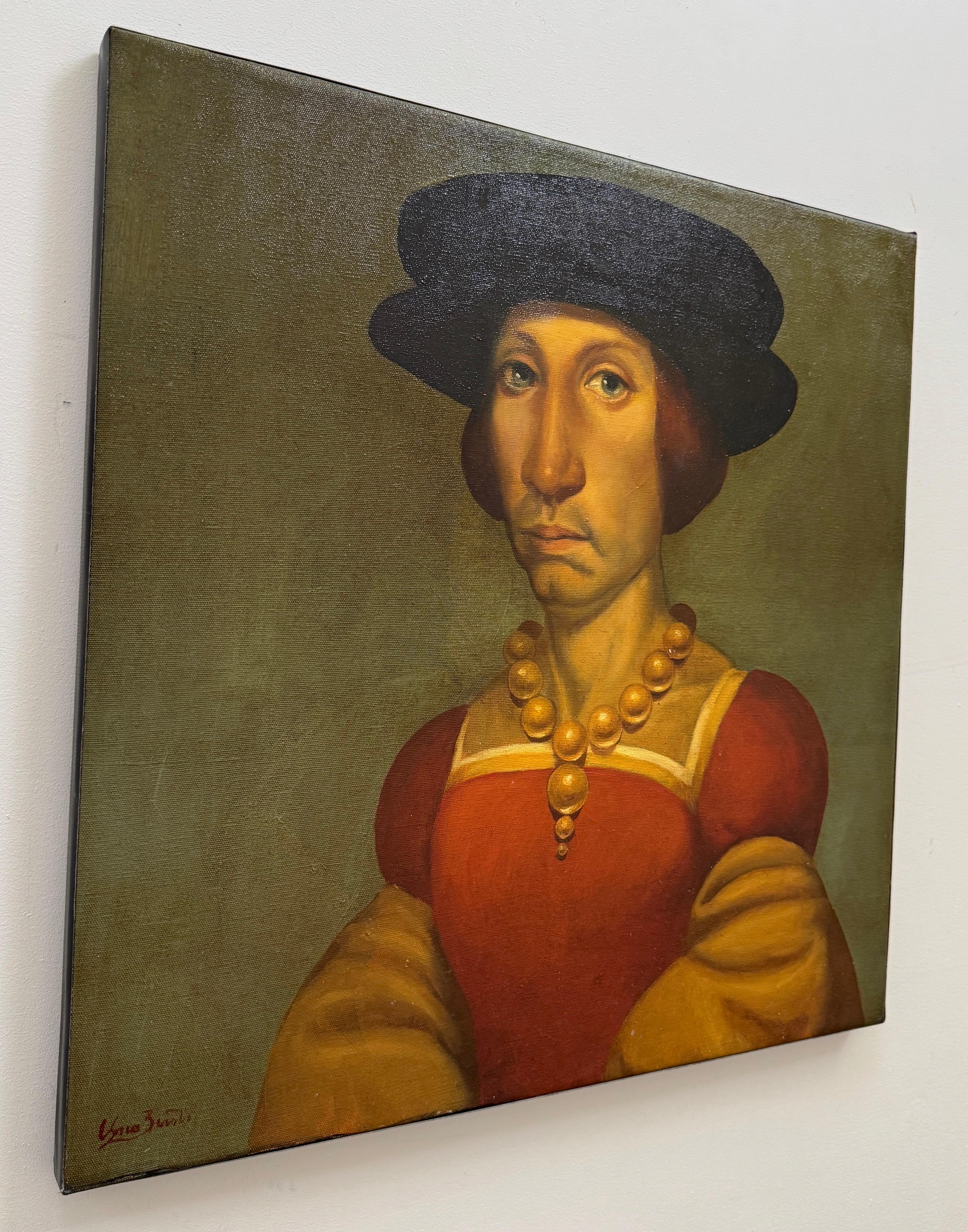 Portrait Surréalisme Peinture originale
Artistics : Ashot Yan
Oeuvre : Peinture à l'huile originale, œuvre d'art faite à la main, unique en son genre
Médium : Huile sur lin,
Année : 2019
Style : Portrait Surréalisme, 
Titre : Portrait d'une Mme