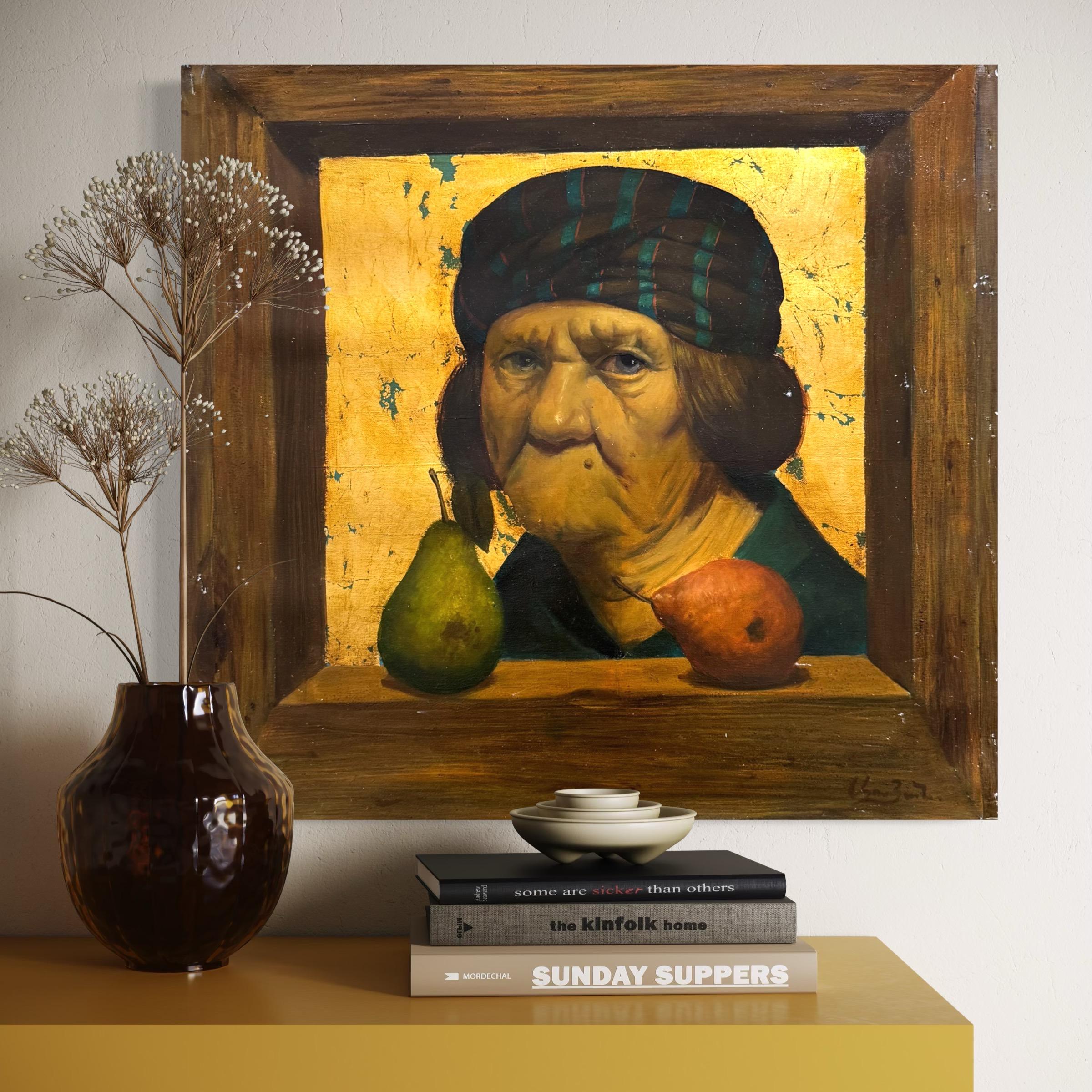 You can not express yourself because we have a democracy, Figurative Surrealism - Painting by Ashot Yan