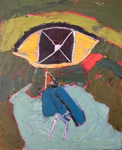 "Bird's Eye" Oil Painting 24" x 20" inch by Ashraf Zamzami