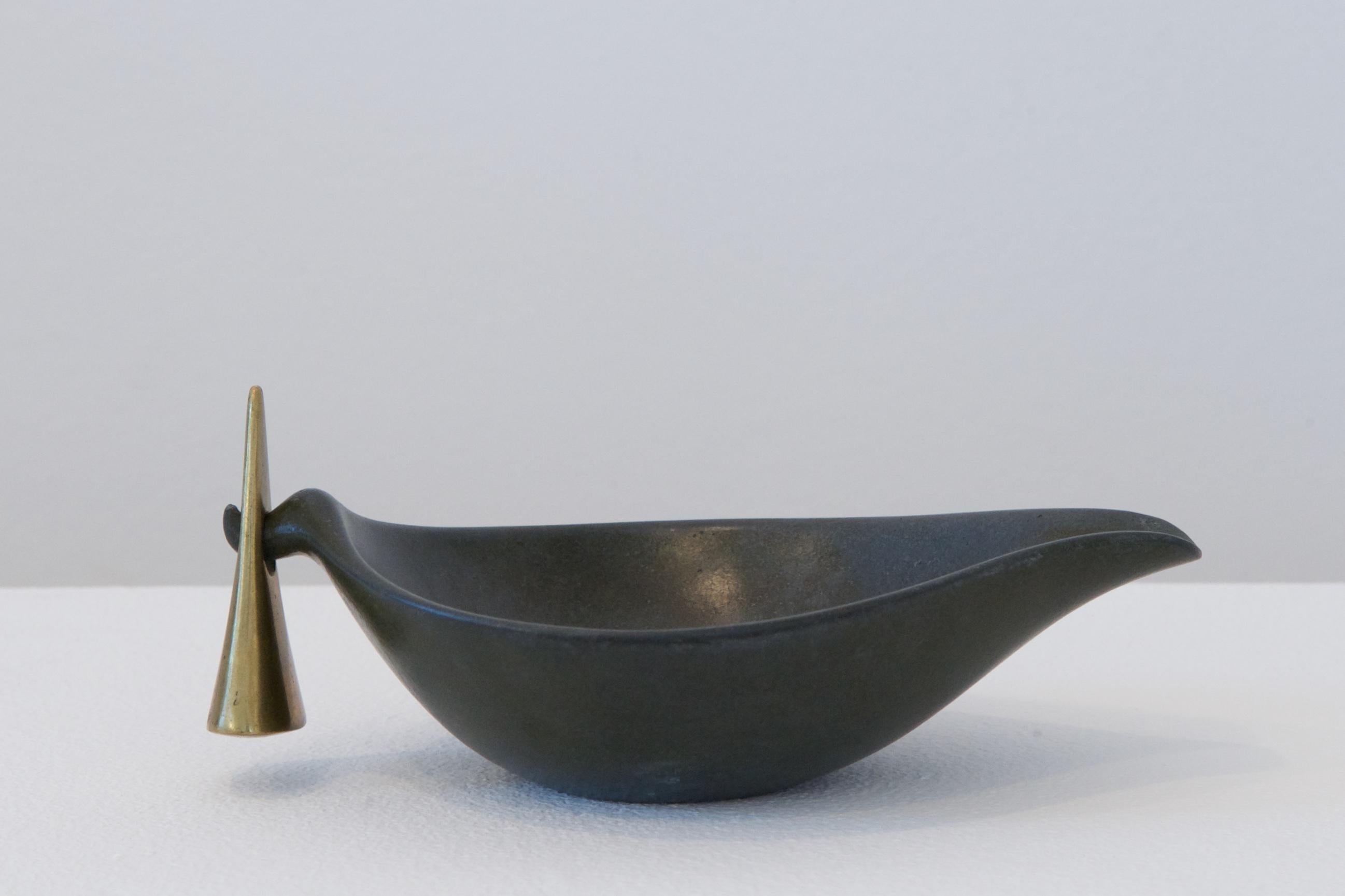 Austrian Ashtray and Snuffer by Carl Auböck For Sale