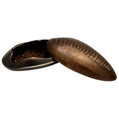 Ashtray, Box in Dark Bronze by Fakasaka Design