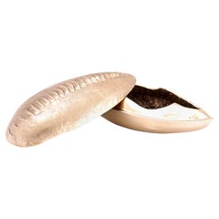 Ashtray, Box in Polished Bronze by Fakasaka Design