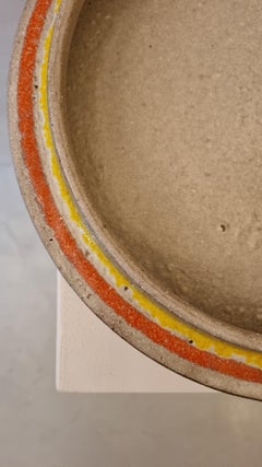 Ashtray Ceramic by Aldo Londi for Ceramiche Bitossi Montelupo, 70s.