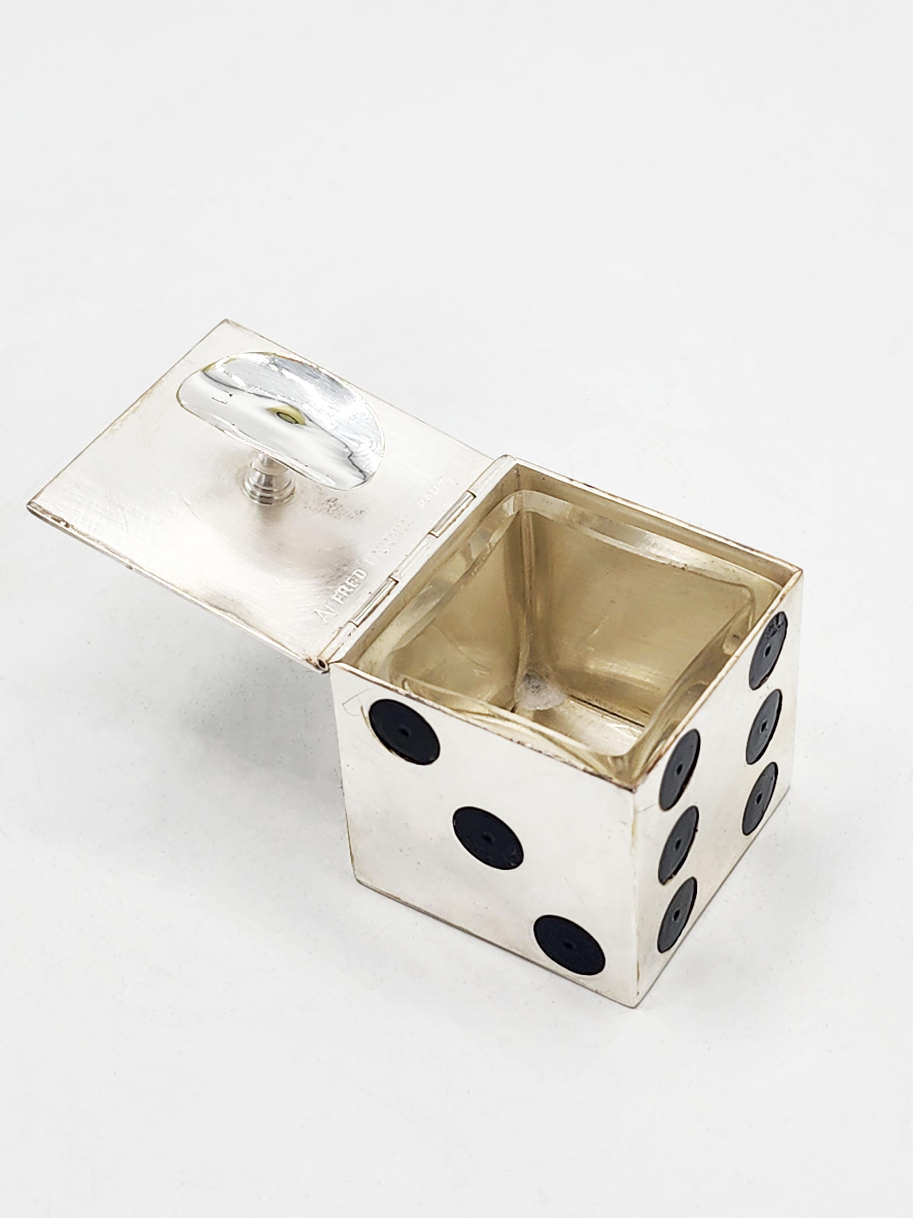 Aschenbecher und Zigarettenhalter-Schnalle von Legros Marius für Dunhill Paris 1930er Jahre (Art déco) im Angebot