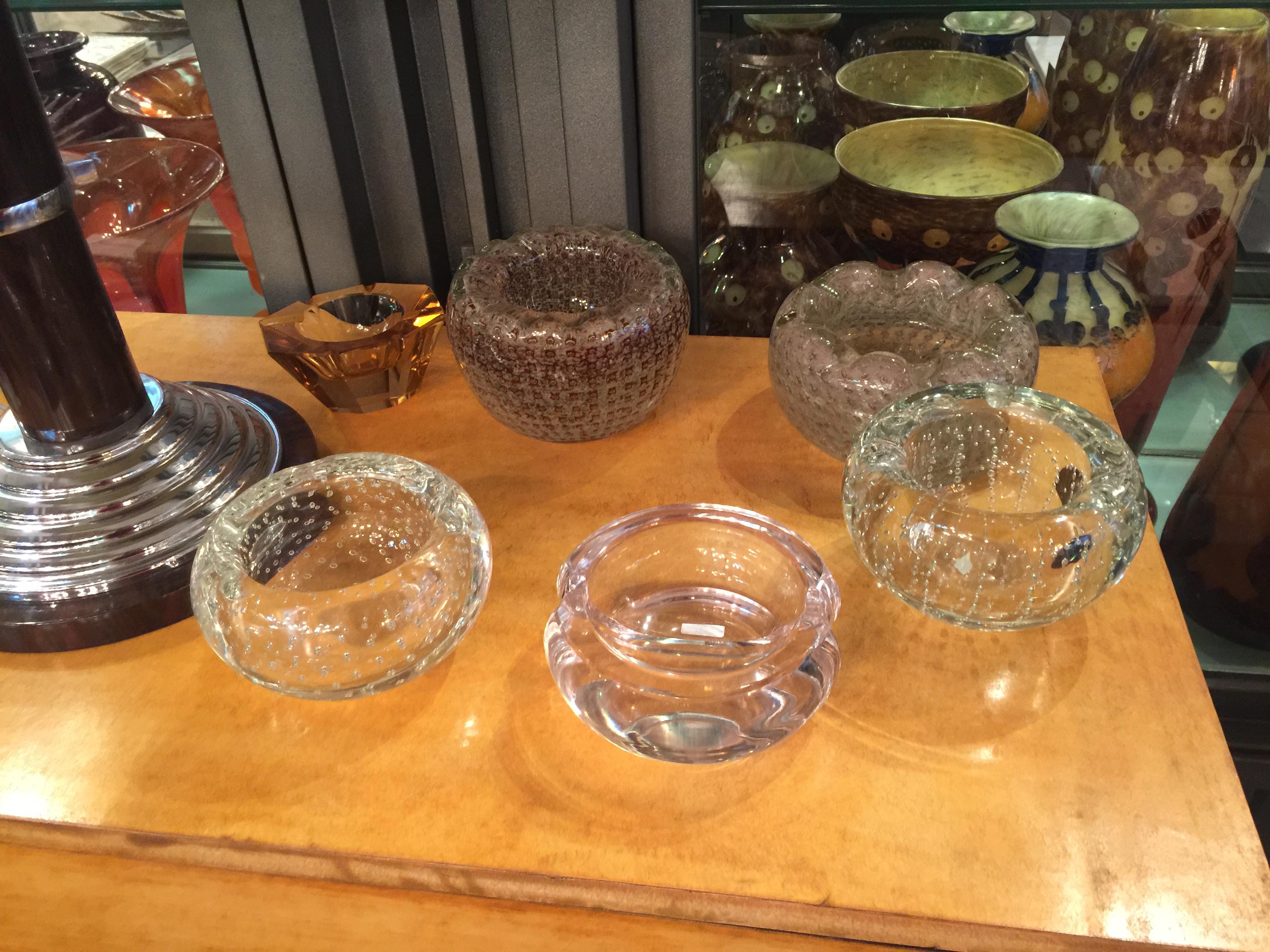 Ashtray Crystal, 1950 For Sale 5