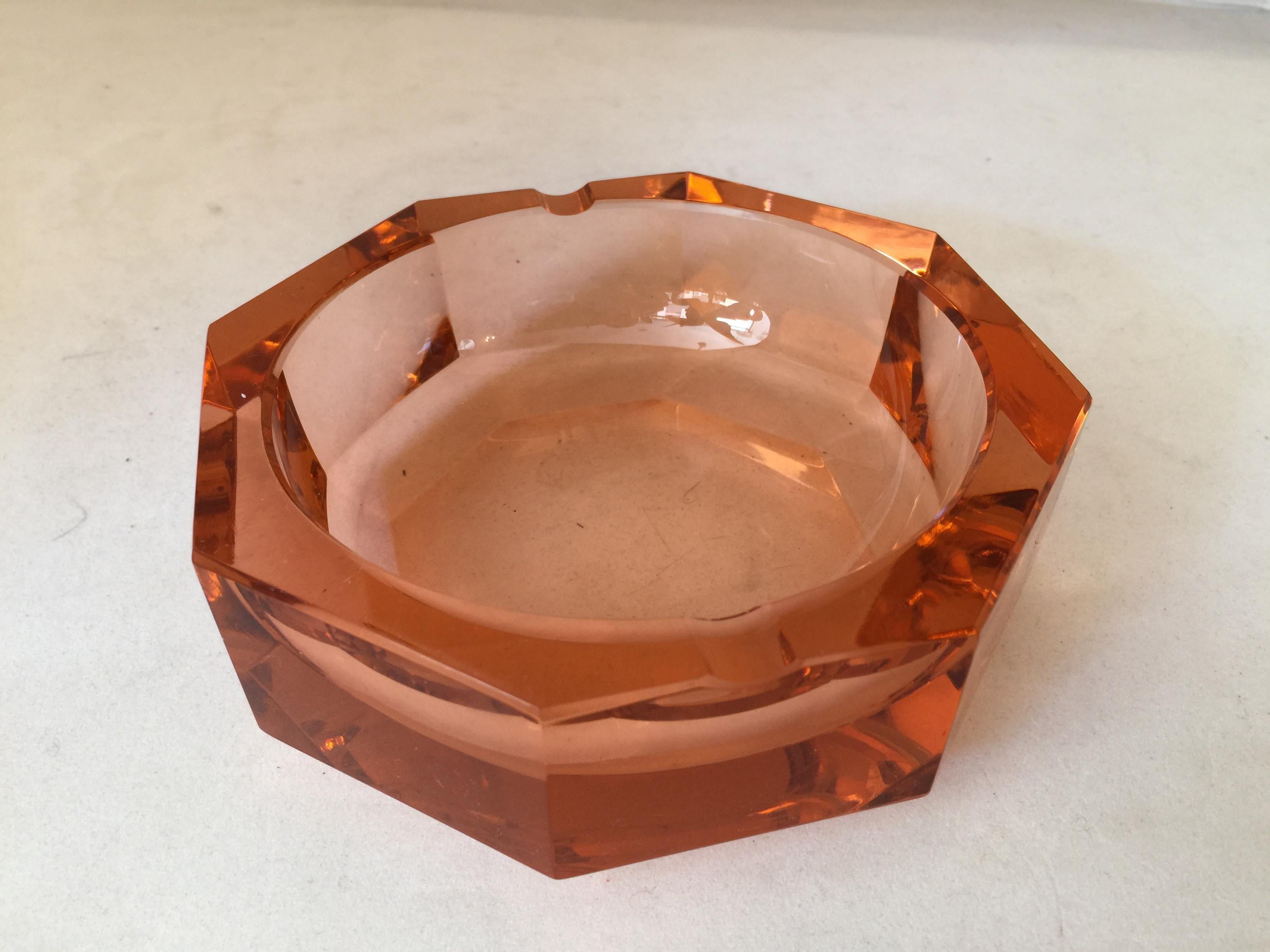 Ashtray Crystal, 1950 For Sale 4