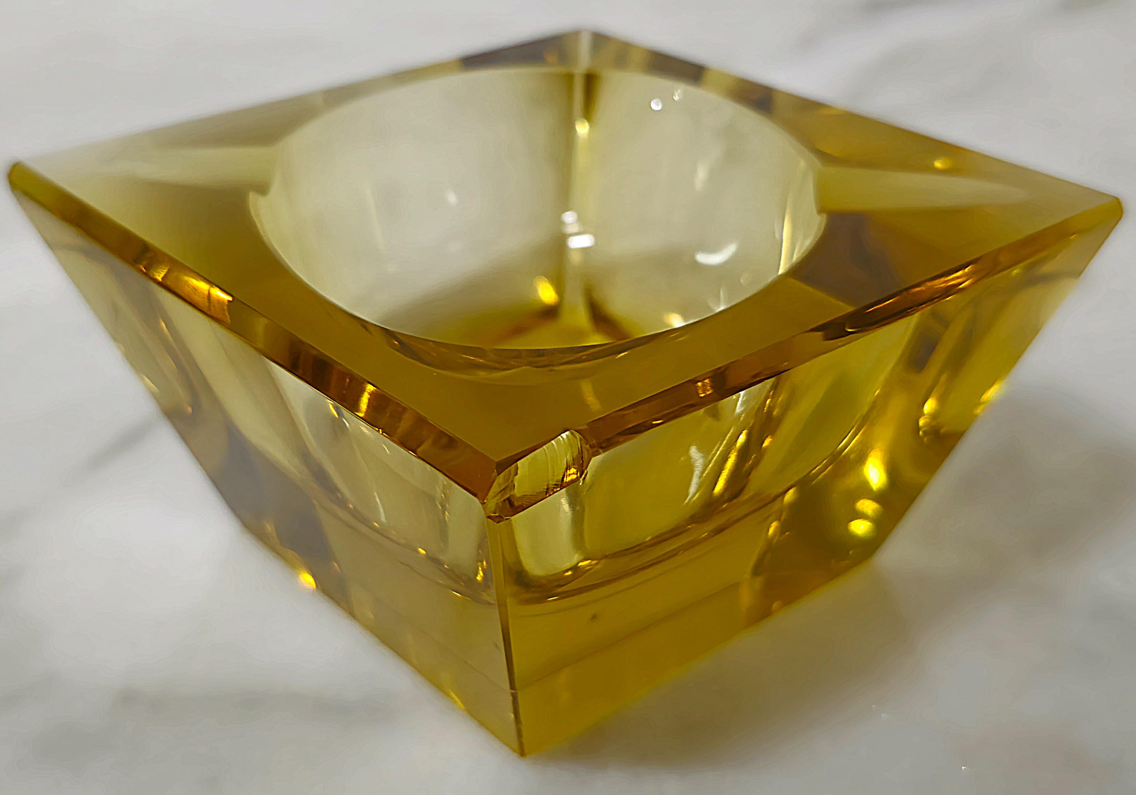 Ashtray Flavio Poli Murano Glass Midcentury Modern Italian Design 1960s For Sale 5