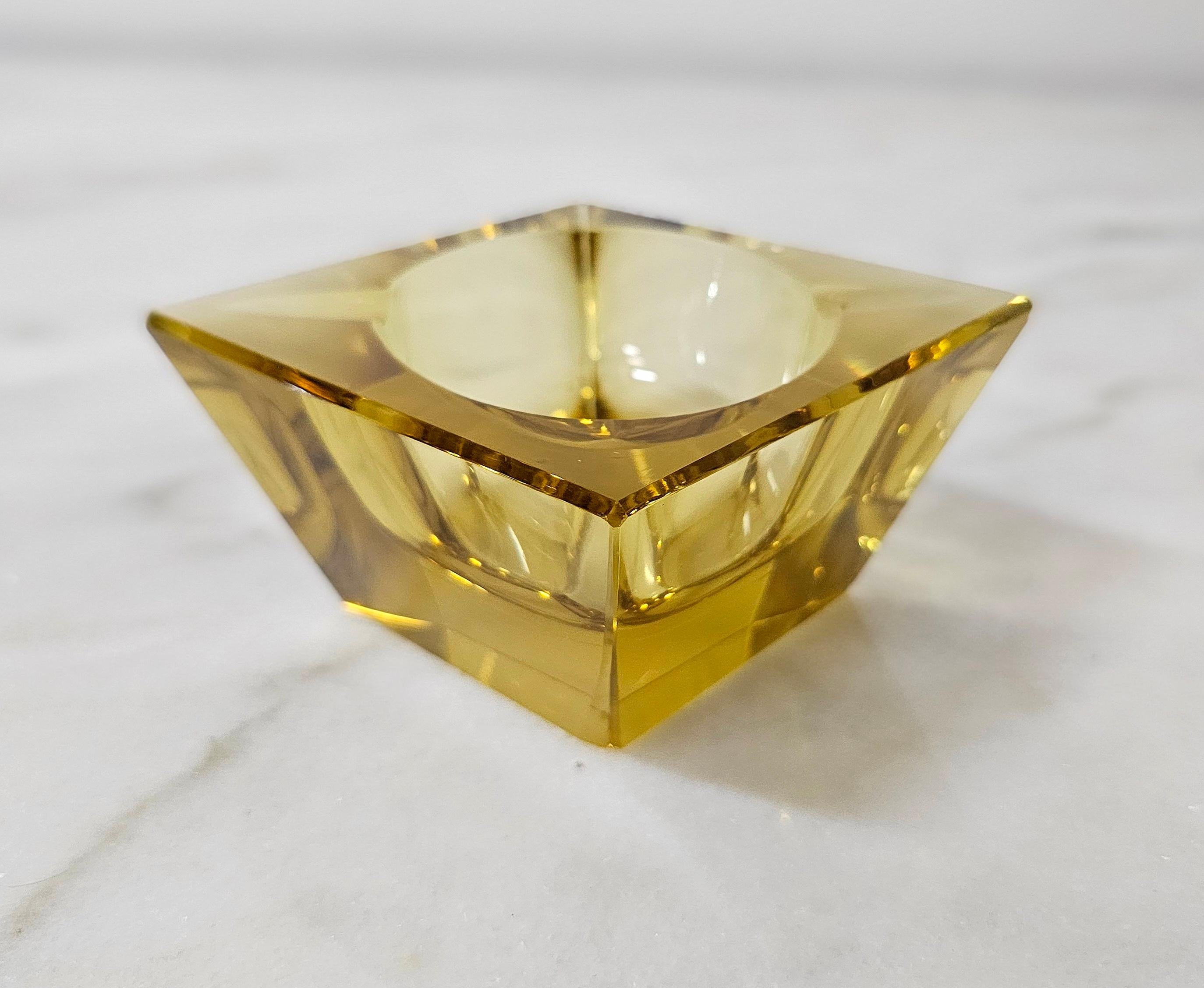 Ashtray Flavio Poli Murano Glass Midcentury Modern Italian Design 1960s For Sale 3