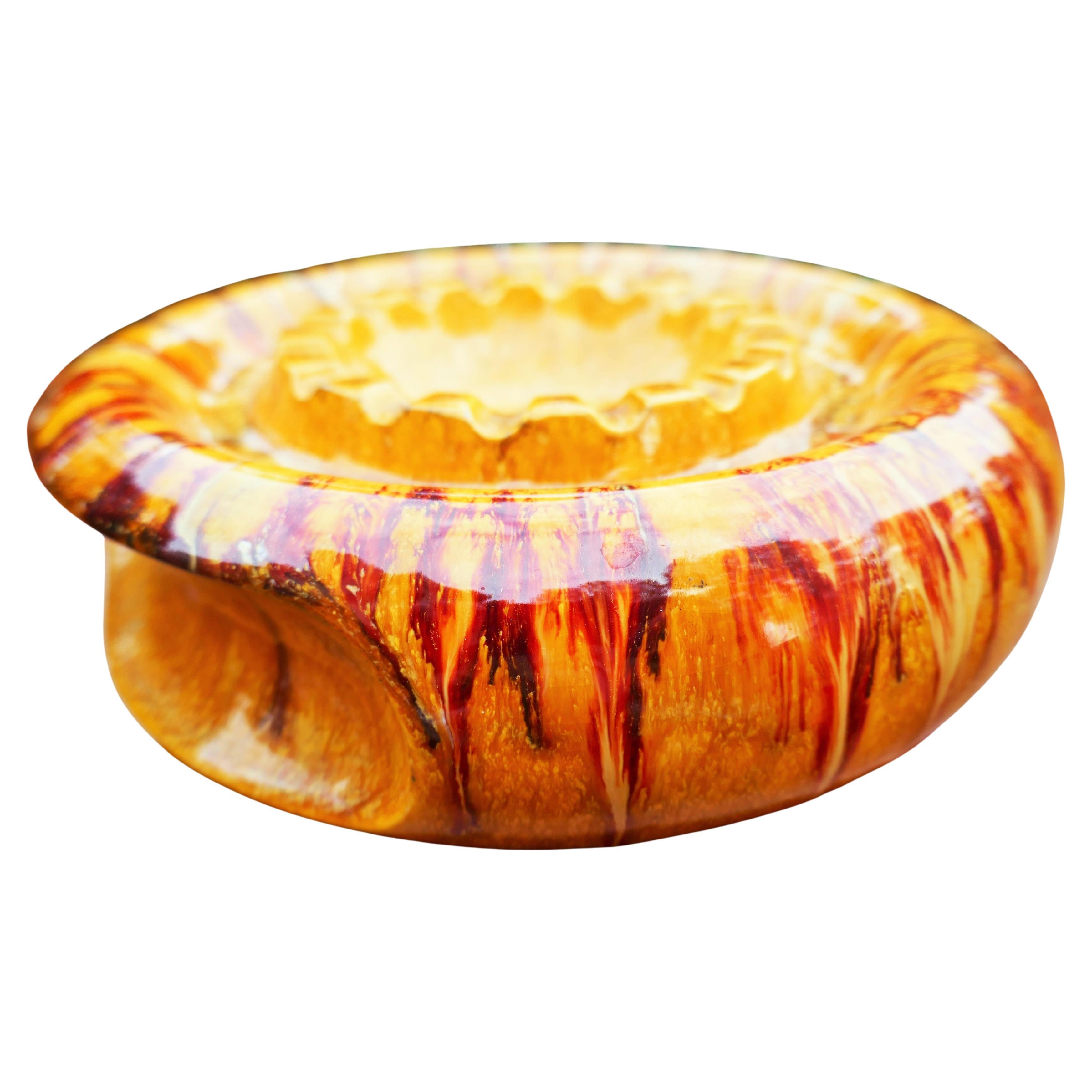 Italian Ashtray in the Bertoncello Roberto Rigon style. For Sale
