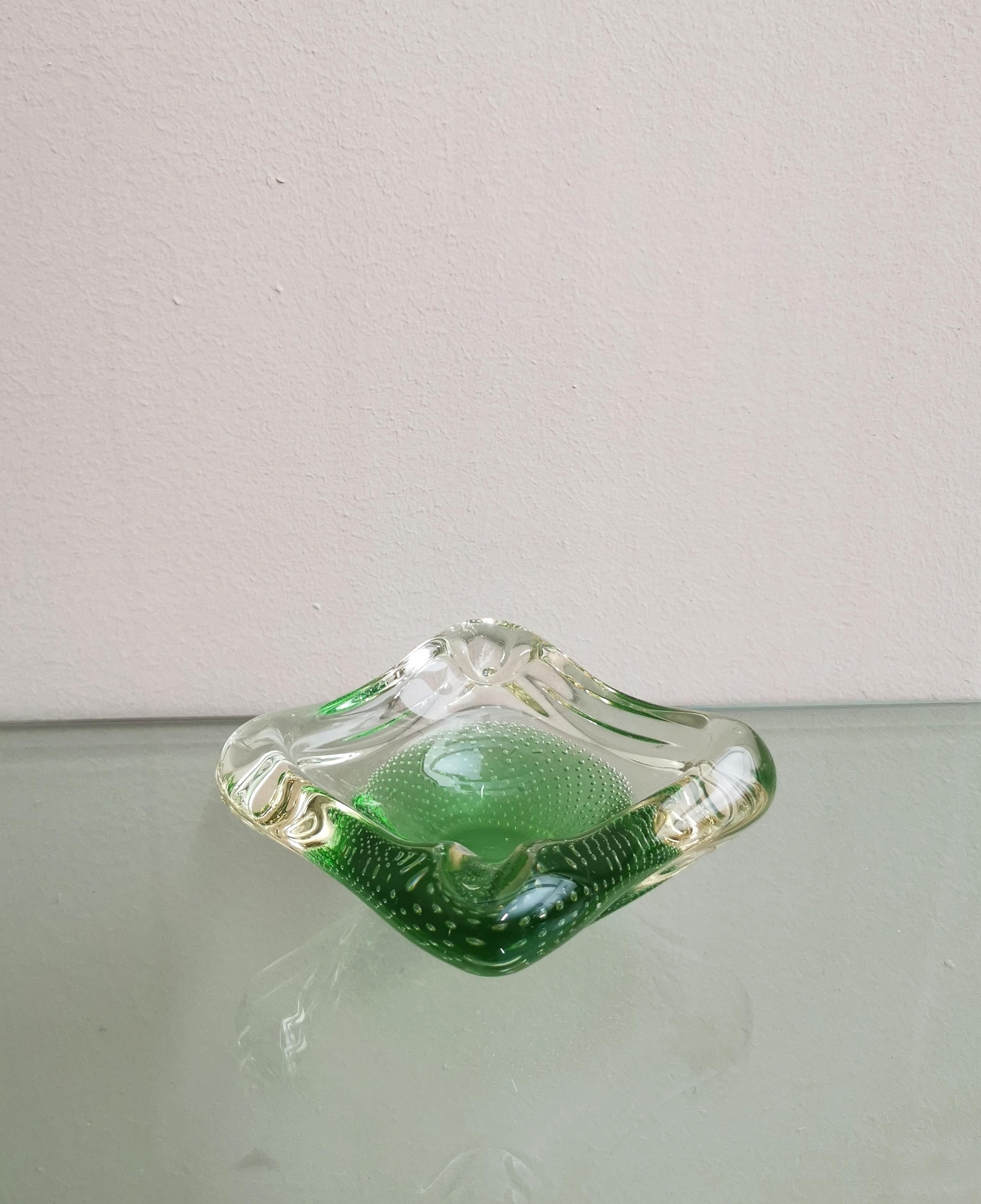 murano sommerso ashtray