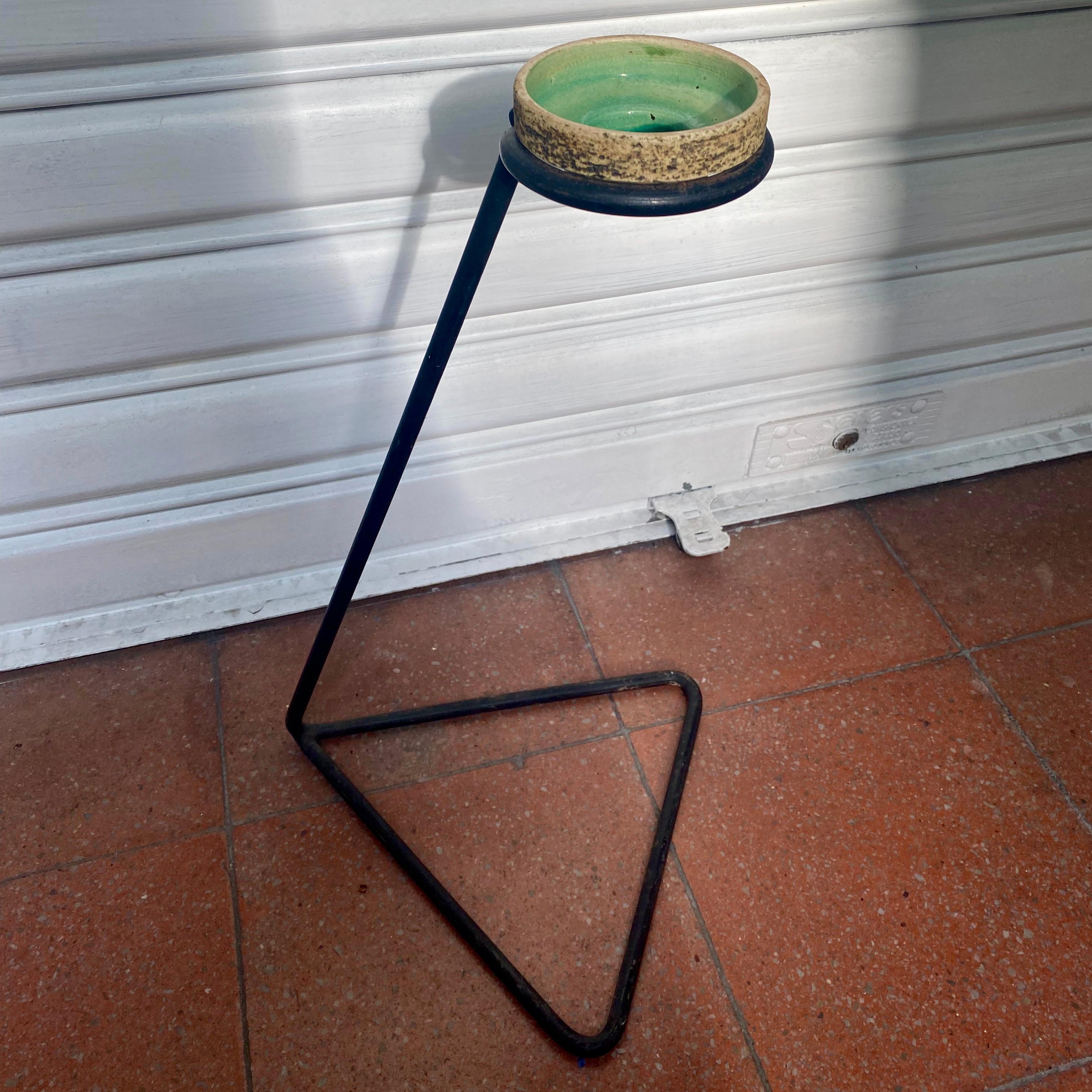 Ashtray on Stand Mathieu Mategot & Pieter Groeneveld, 1950 In Good Condition In Saint ouen, FR